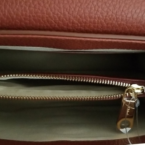 New Chloe Aby Mini Lock & Key Top-Handle Bag - Picture 12 of 15